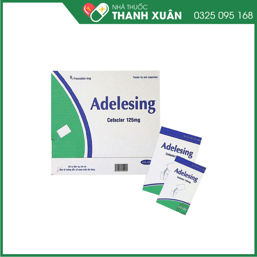 Adelesing điều trị nhiễm khuẩn hô hấp, nhiễm khuẩn tiết niệu, nhiễm khuẩn da và mô mềm